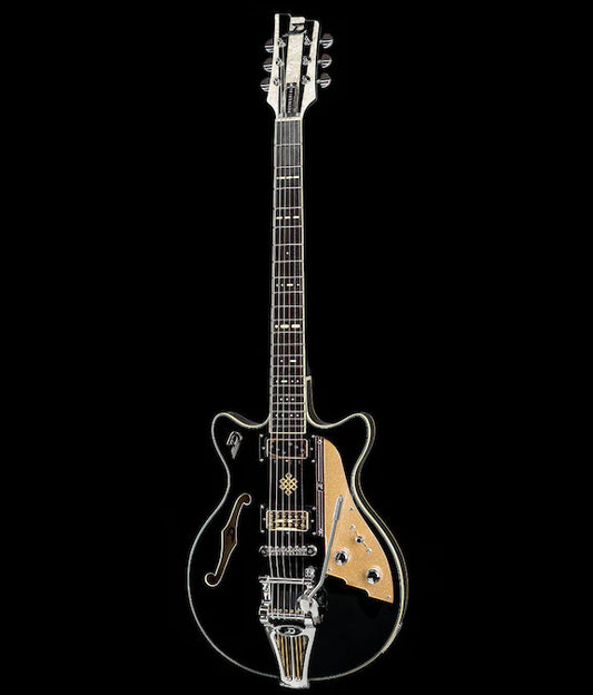 Duesenberg Alliance Series Joe Walsh Black Electric Guitar with case