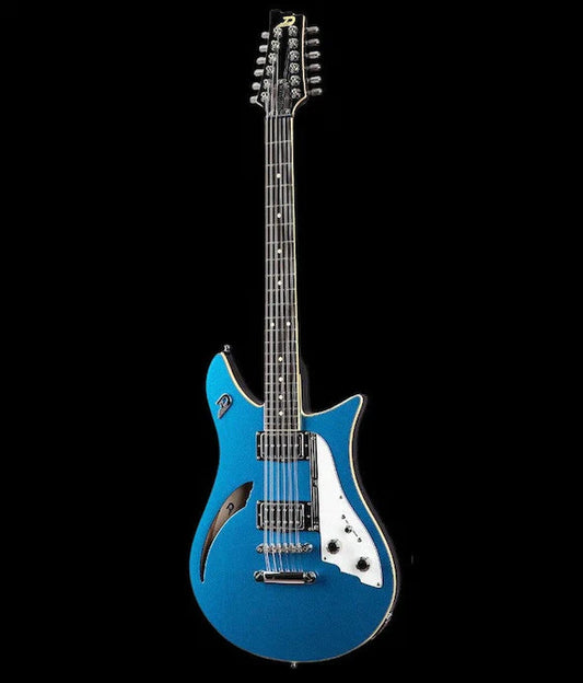 Duesenberg Double Cat 12 String Catalina Blue Electric Guitar