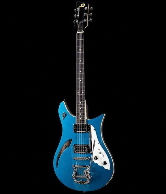 Duesenberg Double Cat Catalina Blue Electric Guitar