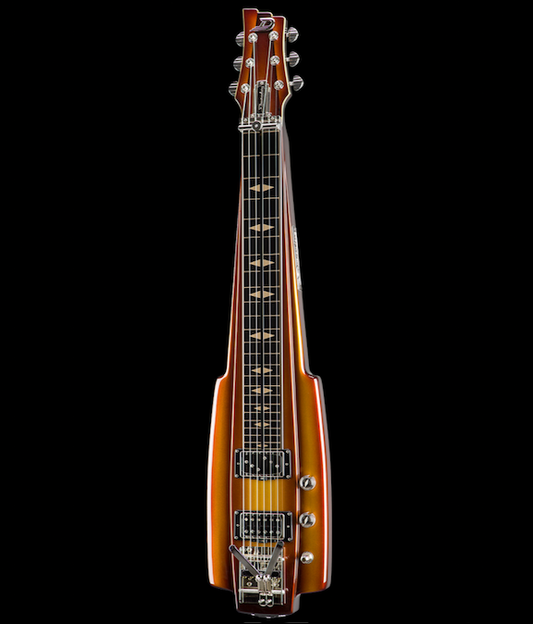 Duesenberg Fairytale Gold Burst Lapsteel