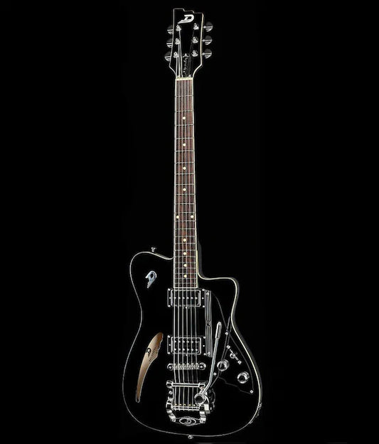 Duesenberg Caribou Black with Gig Bag