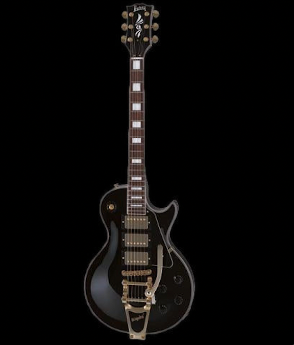 Burny RLC-85 Black Electric Guitar