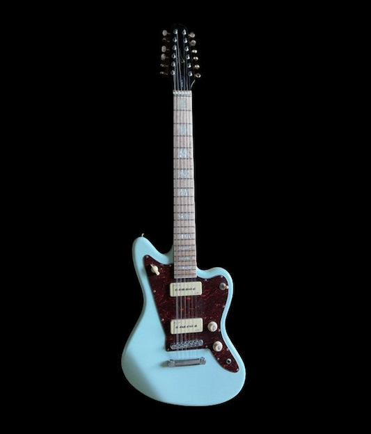 Revelation RJT60/12 Sky Blue Electric 12 string Guitar