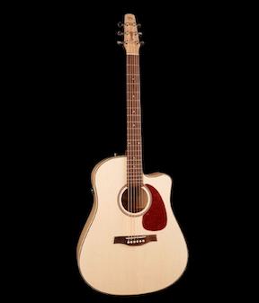 Seagull Performer CW Flame Maple Q1T Electric Acoustic Guitar