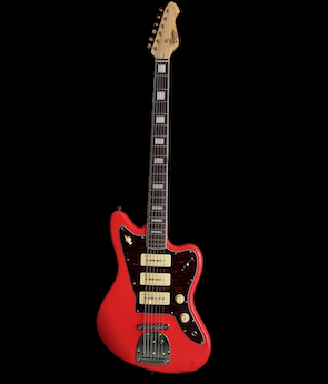 Revelation RJT-60B Fiesta Red 6 String Electric Guitar/Bass