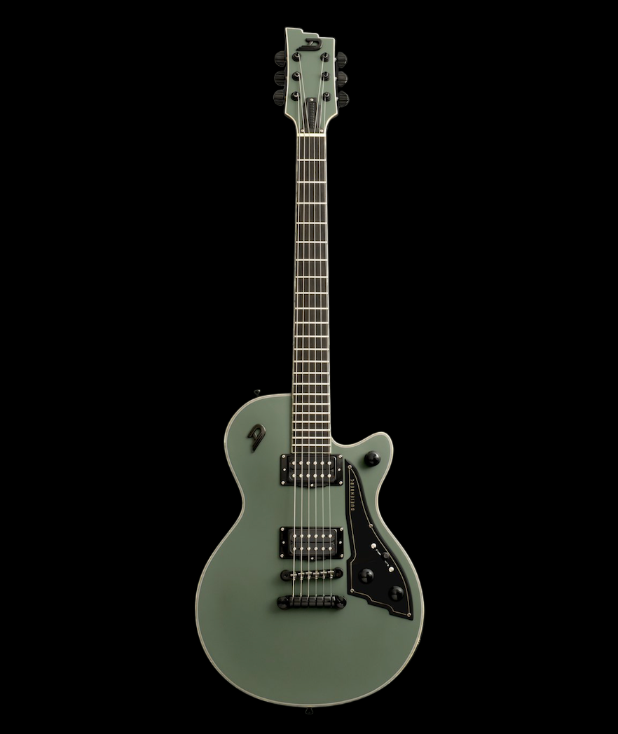 Duesenberg Fantom Series A Matte Olive Electric Guitar