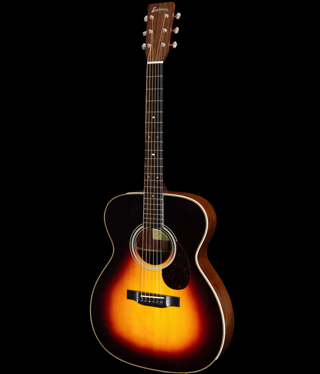 Eastman E20 OM-SB-TC Sunburst Thermo Cure Acoustic Guitar