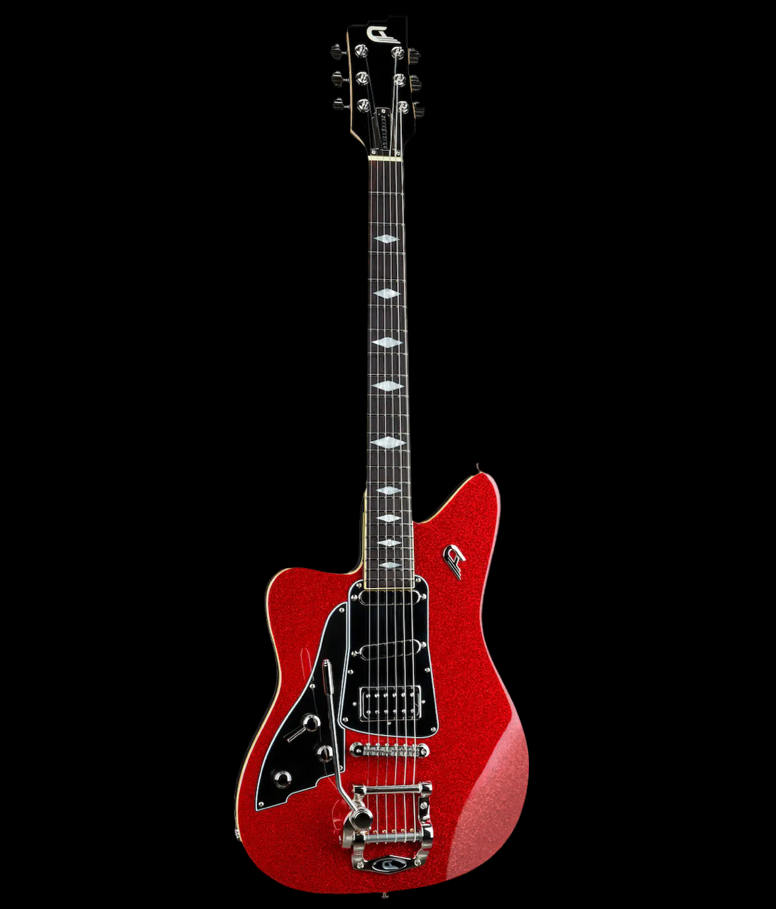 Duesenberg Paloma  Red Sparkle Electric Guitar - Left Handed