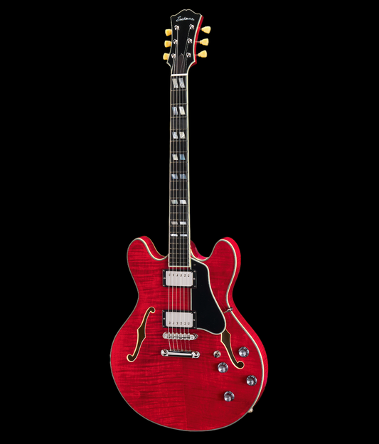 Eastman T486-RD Semi Hollow Red Finish Electric Guitar