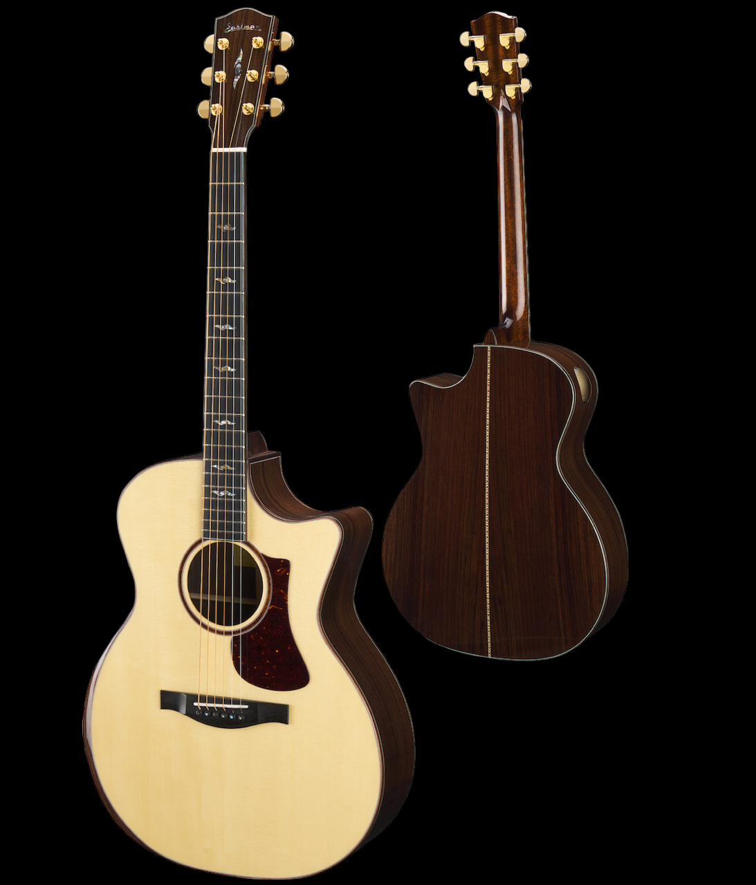 Eastman AC722CE Natural Electric Acoustic Guitar