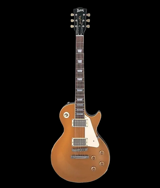 Burny RLG-55 VGT Vintage Gold Top Electric Guitar