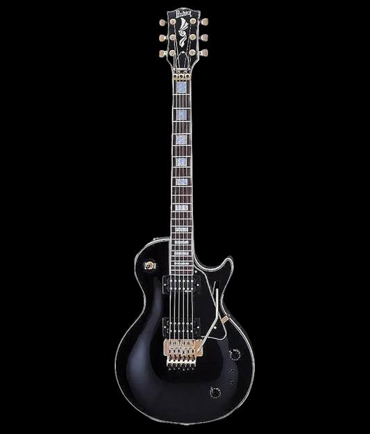 Burny RLC-105S Black w/ Floyd and Sustainer Electric Guitar