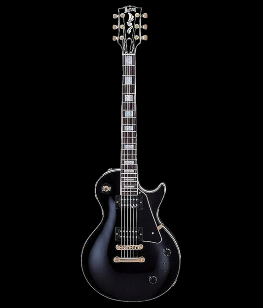 Burny RLC-95S Black w/ Sustainer Electric Guitar