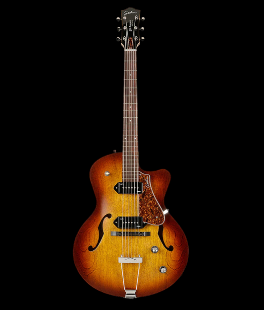 Godin 5th Avenue CW Kingpin II P90 Cognac Burst Electric Guitar
