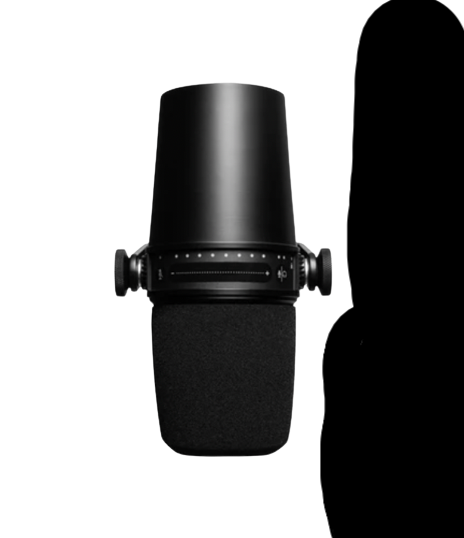 SHURE MV7 MICROPHONE + BOOM ARM AND HEADPHONE BUNDLE