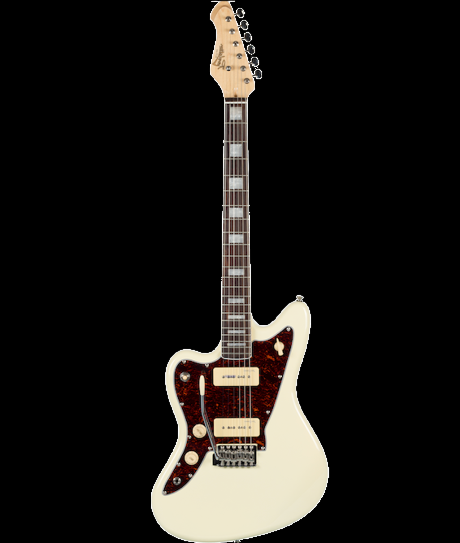 Revelation RJT-60 Vintage White Left Handed Electric Guitar