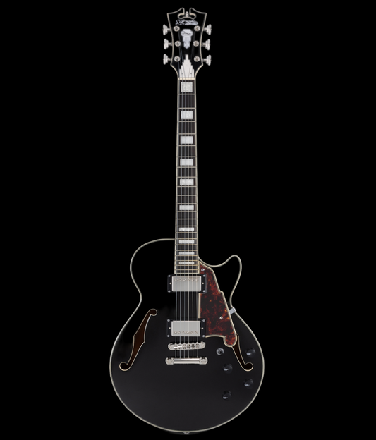 D'Angelico Premier SS Black Flake Electric Guitar