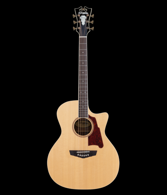 D'Angelico Premier Gramercy Natural Acoustic Guitar