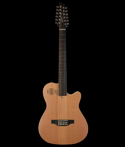 Godin A12 Natural SG Electric Acoustic 12 String Guitar