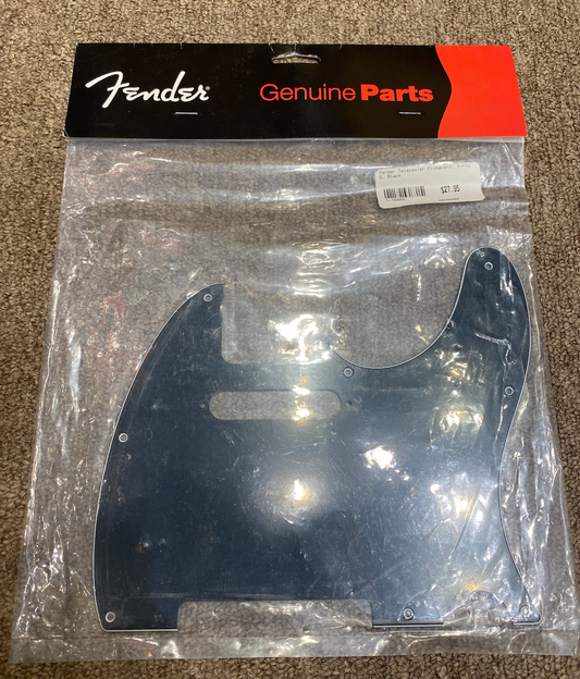 Fender Telecaster Pickguard, 3-ply, Standard, Black
