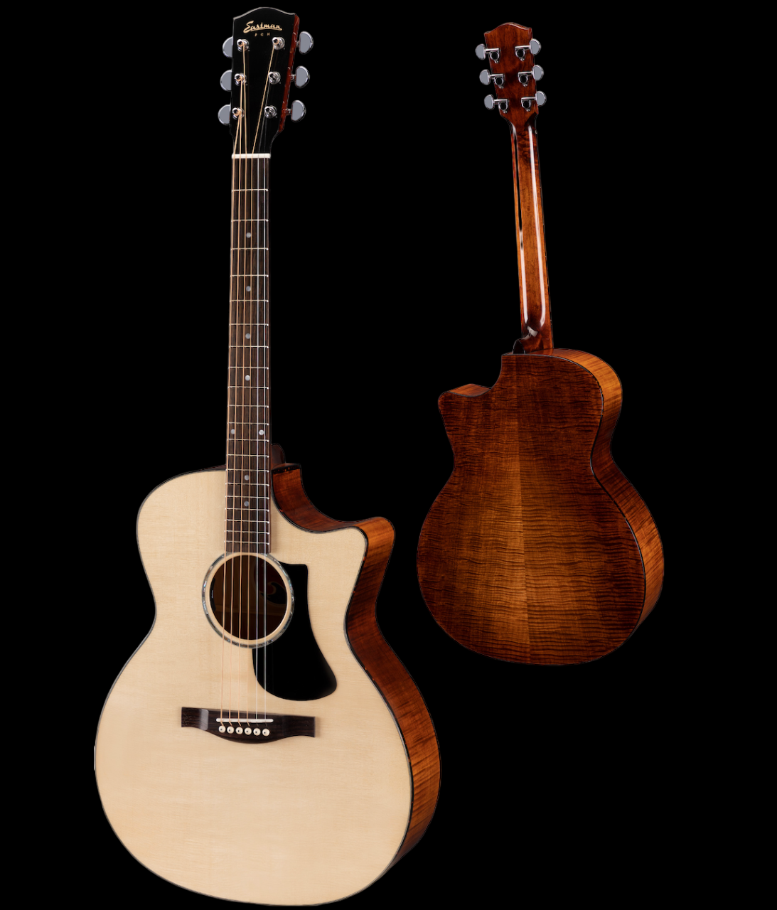 Eastman PCH3-GACE Natural Electric Acoustic Guitar