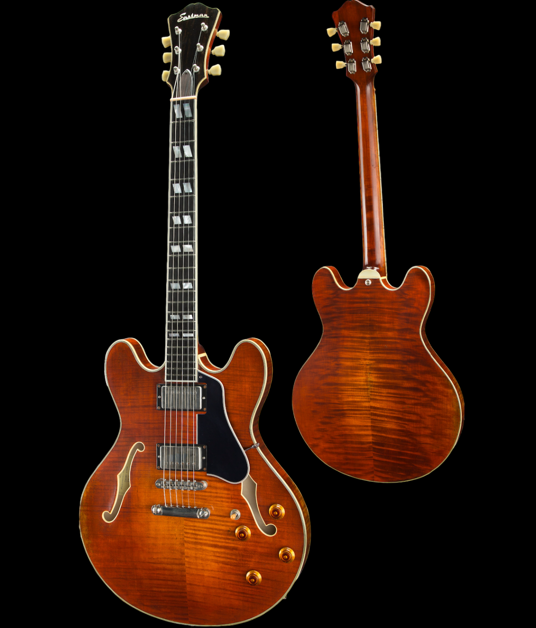Eastman T59/v Semi Hollow Antique Classic Electric Guitar