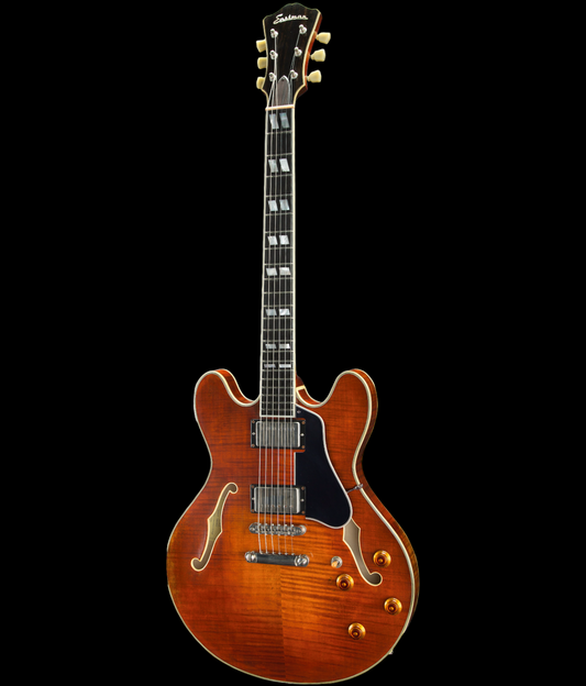 Eastman T59/v-SB Semi Hollow Antique Vintage Sunburst Electric Guitar