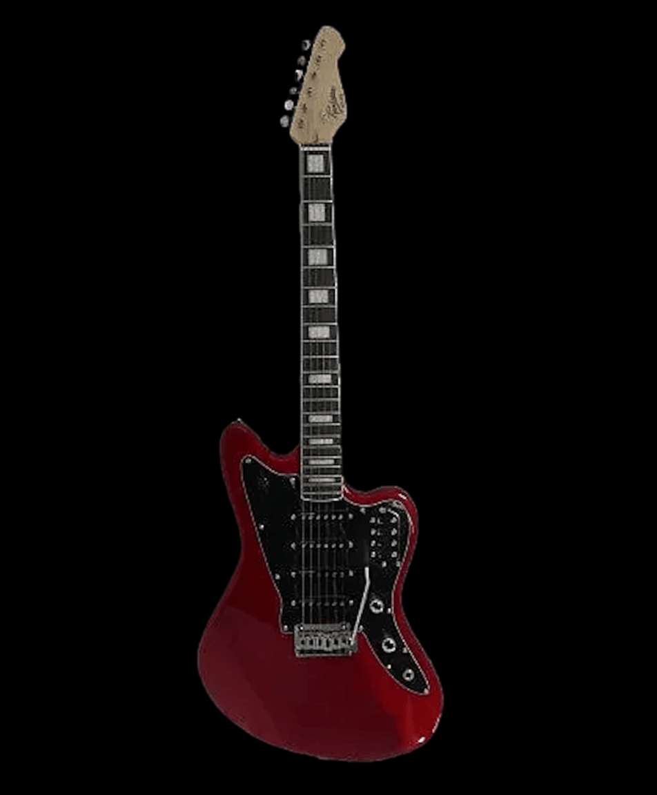 Revelation RJT-60Q Candy Apple Red Electric Guitar
