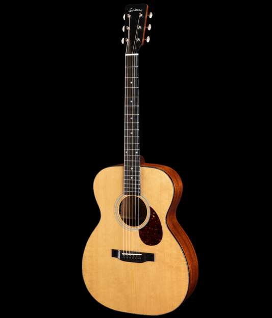 Eastman E1OM-DLX Deluxe Natural Acoustic Guitar