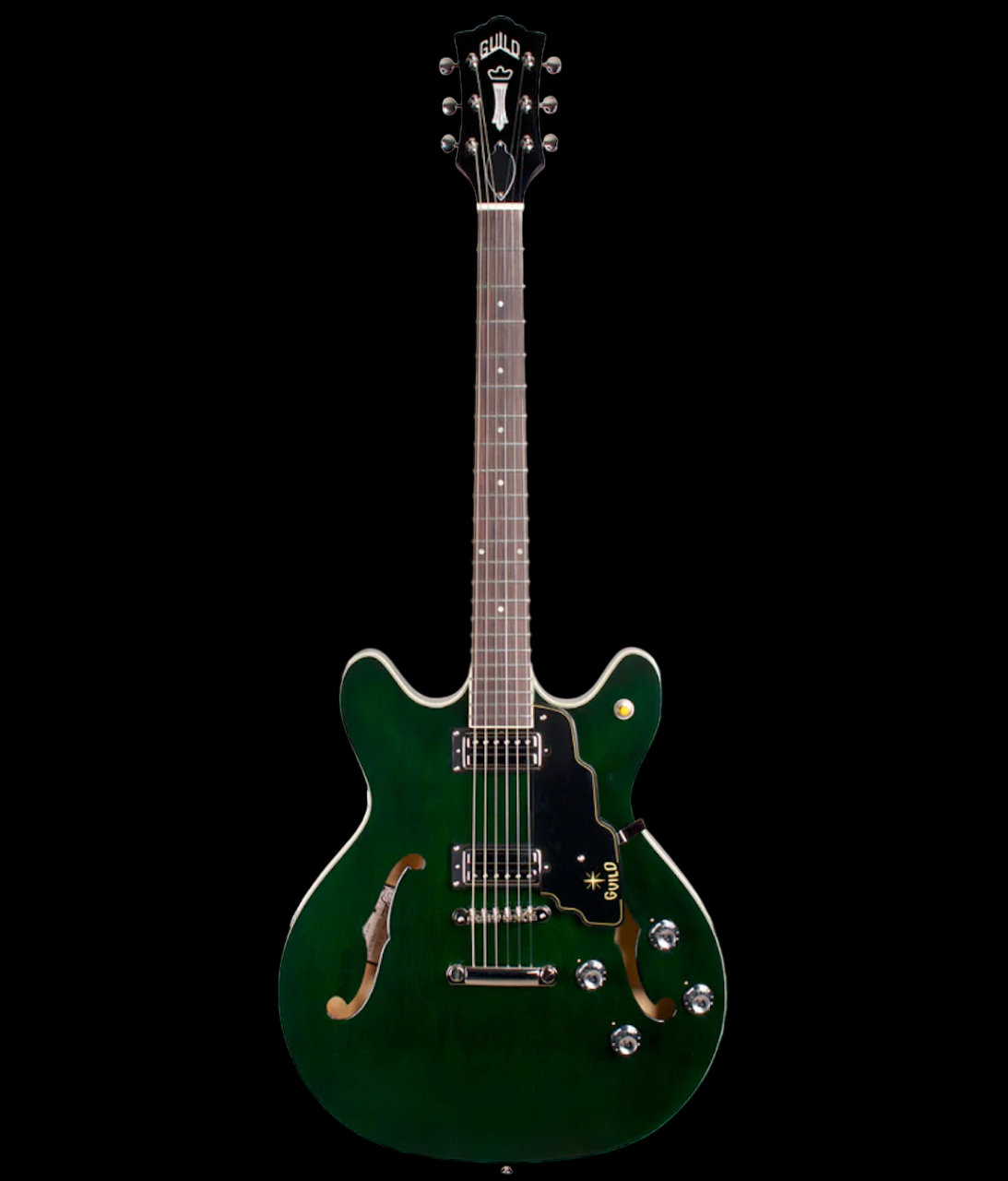 Guild Starfire IV ST Electric Guitar-Emerald Green