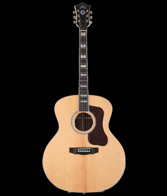 Guild USA F-55E Acoustic Guitar-Natural