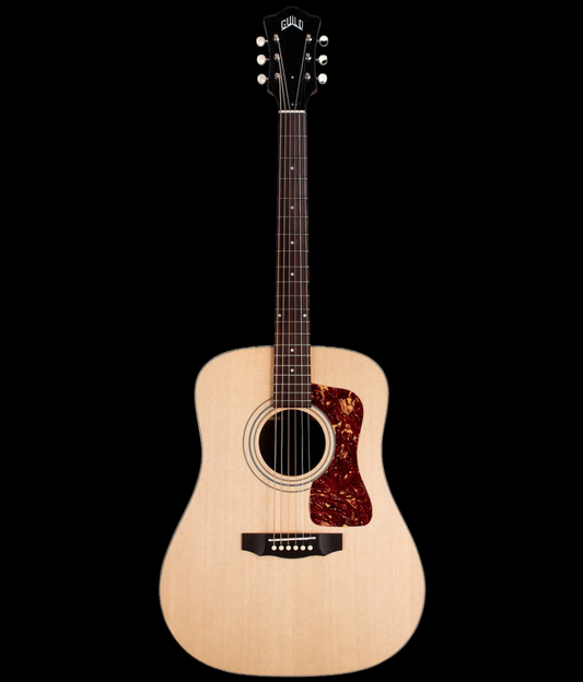 Guild D-50 Standard Dreadnought Acoustic Guitar-Natural