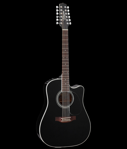 Takamine EF381SC 12-String Acoustic-Electric Cutaway Guitar
