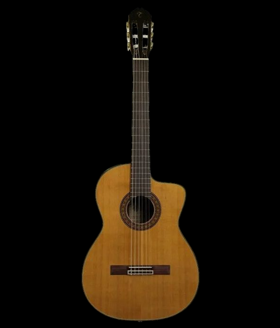 Takamine EC132SC Solid Cedar Top Classical Acoustic / Electric Guitar-Gloss Natural