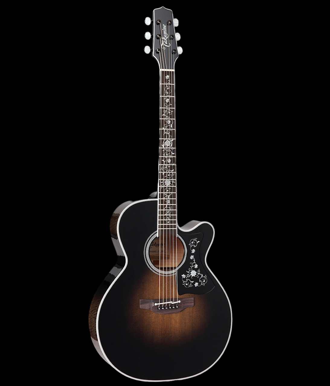 Takamine EF450C-TT-TBB Thermal Top Series Acoustic/Electric Guitar