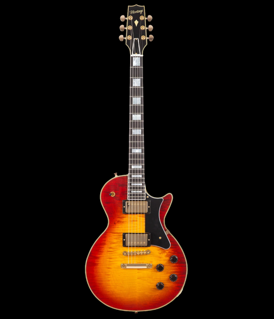 Heritage Custom Core H-157 Maple Top Dark Cherry Sunburst Electric Guitar