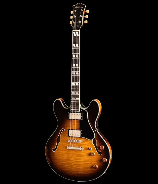 Eastman T59/v-SB Semi Hollow Antique Sunburst Electric Guitar