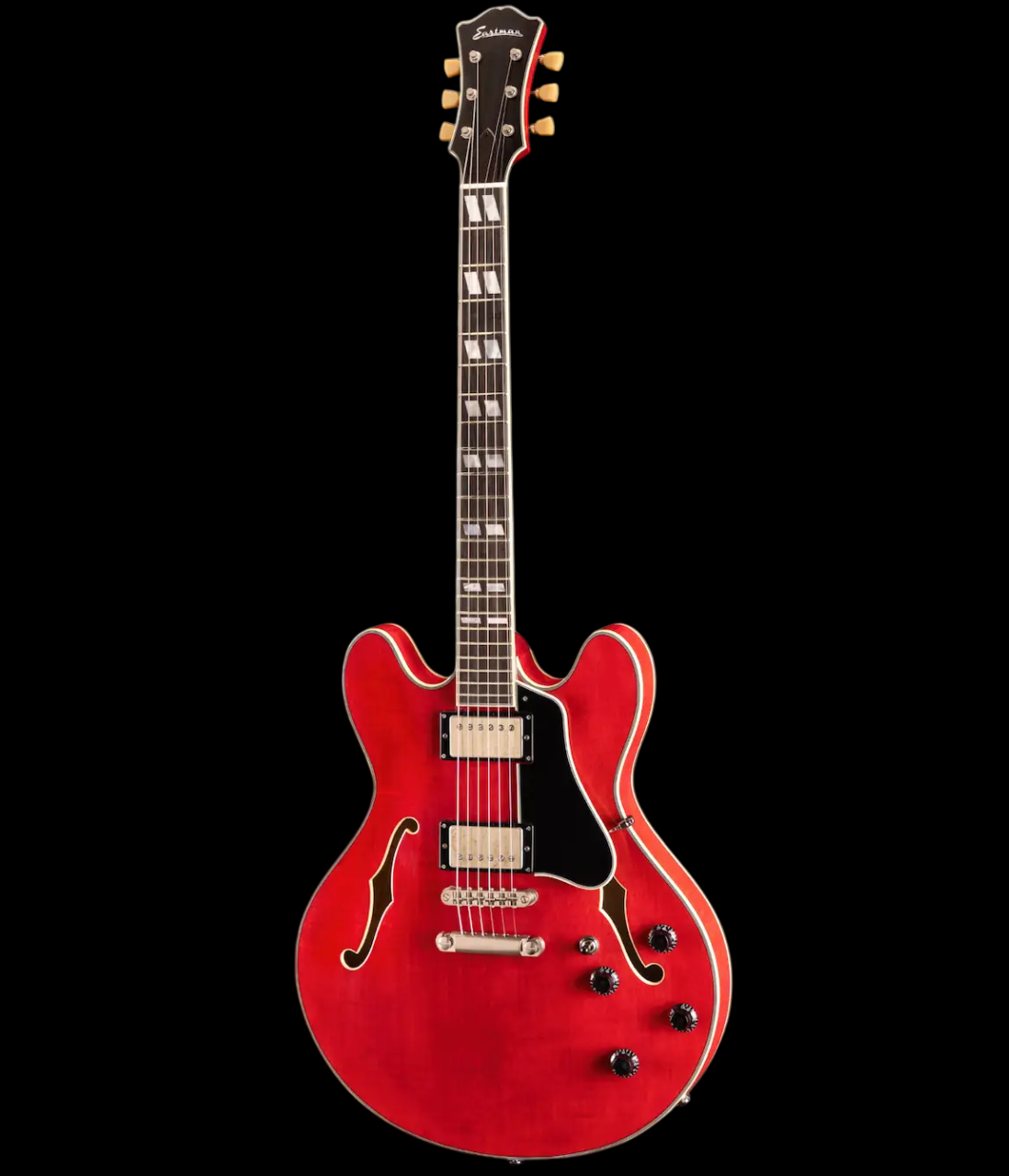 Eastman T59/TV-RD Semi Hollow Vintage Red Electric Guitar