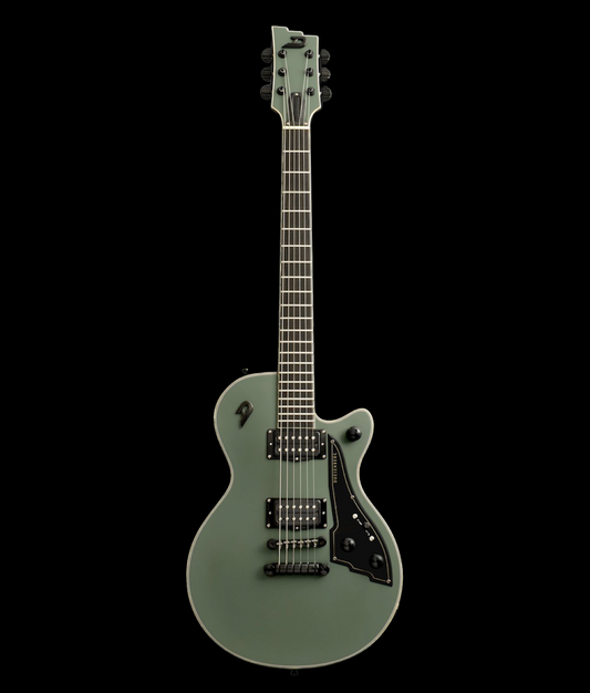 Duesenberg Fantom Series A Electric Guitar - Matte Olive