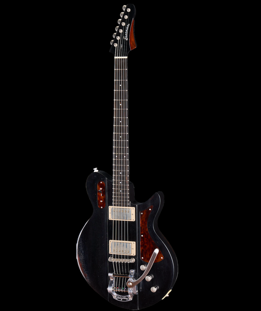 Eastman Juliet V-B-BK Antique Black Varnish w/Bigsby