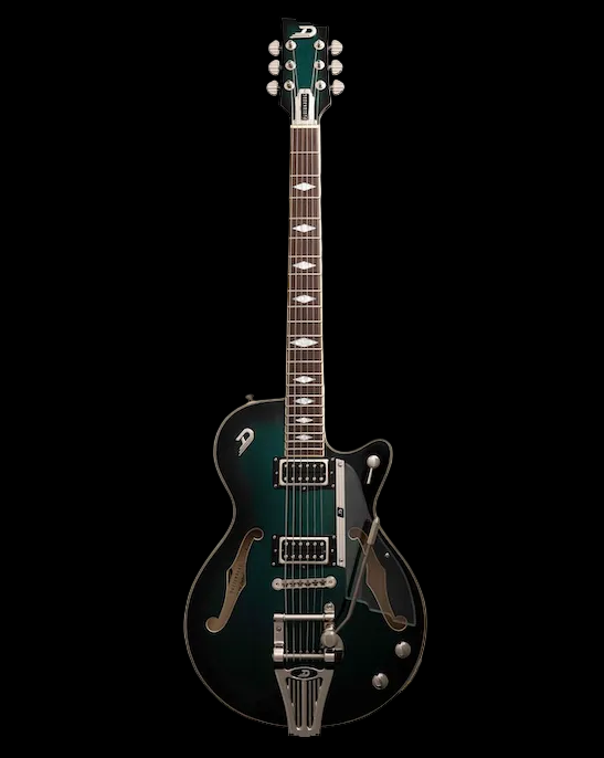 Duesenberg Starplayer TV Deluxe Catalina Green with Case