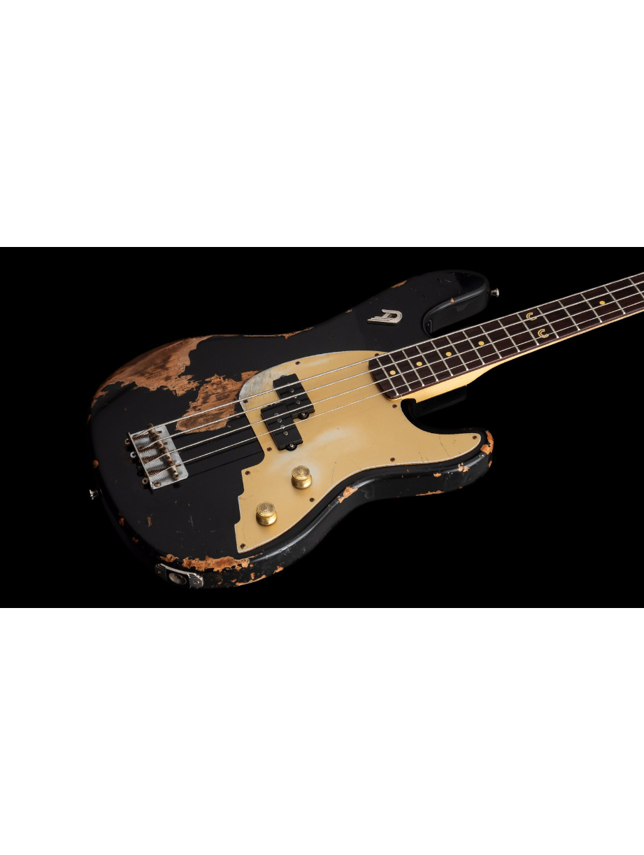 Duesenberg - Alliance Series - Chris Chaney Bass Black Distressed LTD