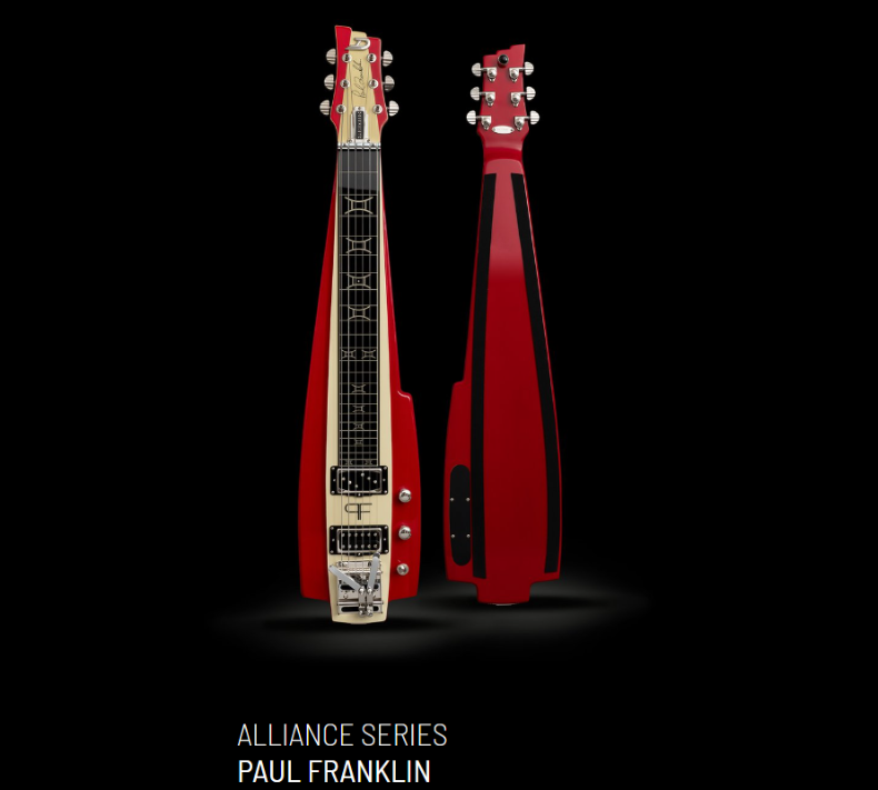 Duesenberg - Alliance Series - Lap Steel - Paul Franklin Red