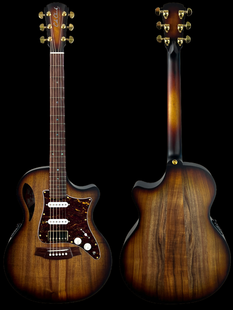 Cole Clark True Hybrid TL2EC-BLBL-HSS-SUN Sunburst Guitar