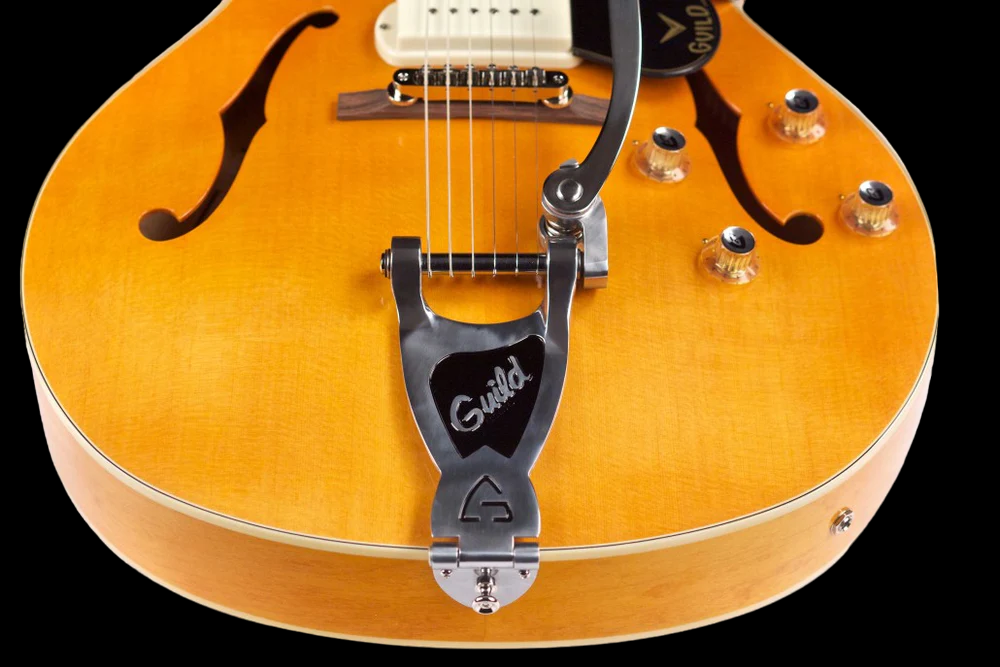 Guild X-175B Manhattan Electric Guitar-Blonde