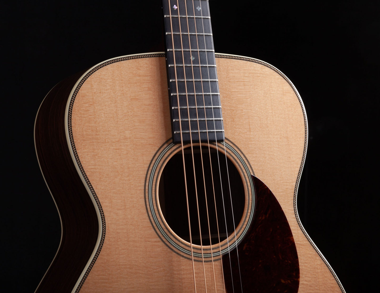 Bourgeois Touchstone Series Vintage/TS OM Natural Acoustic Guitar