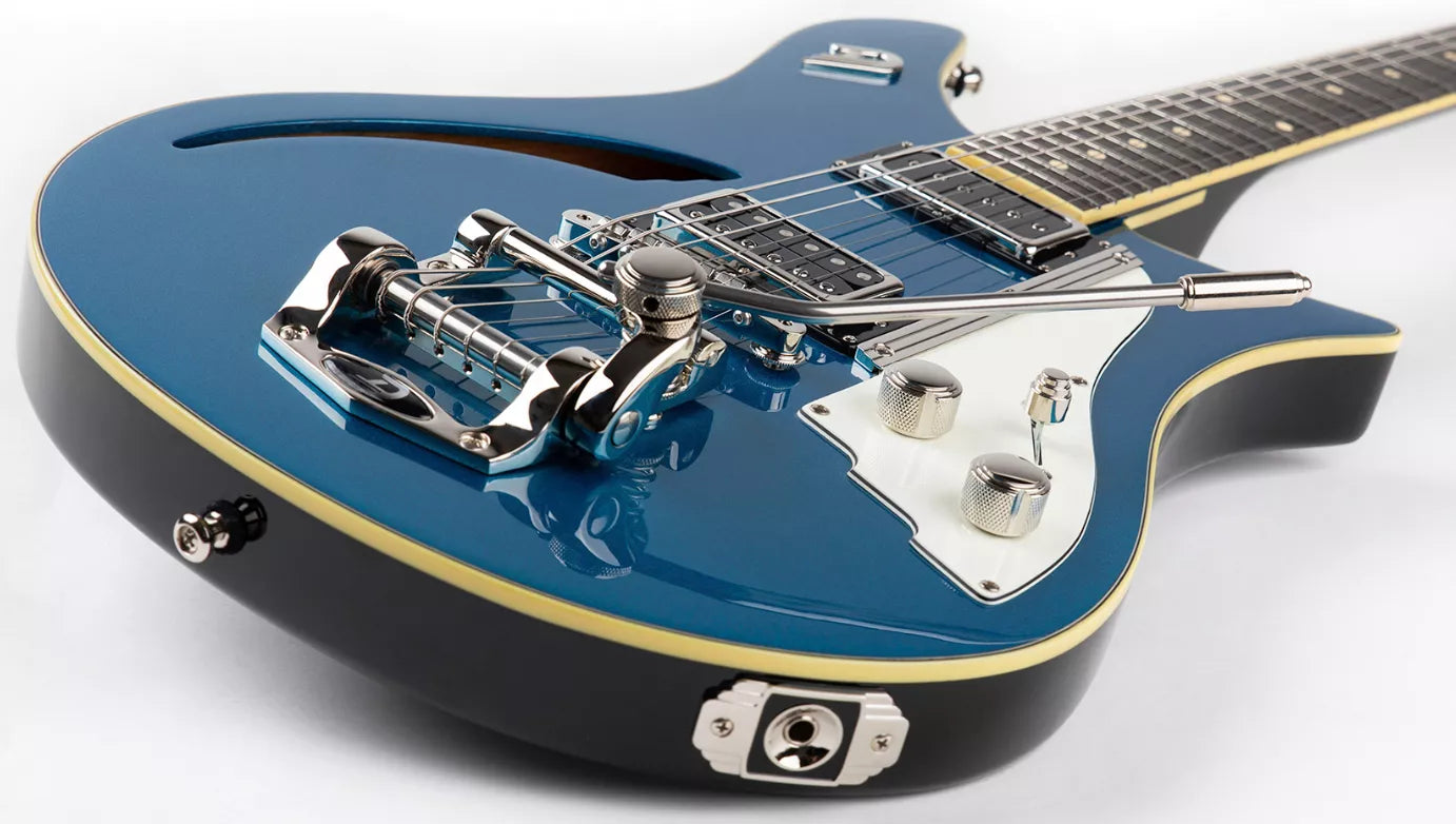 Duesenberg Double Cat Catalina Blue Electric Guitar