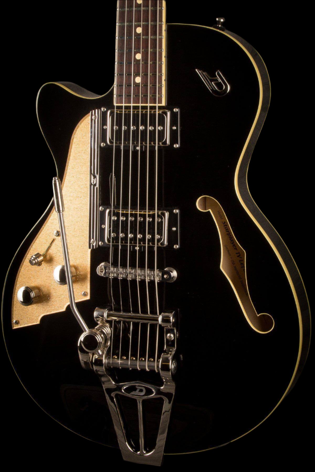 Duesenberg Starplayer TV Black - Left Handed