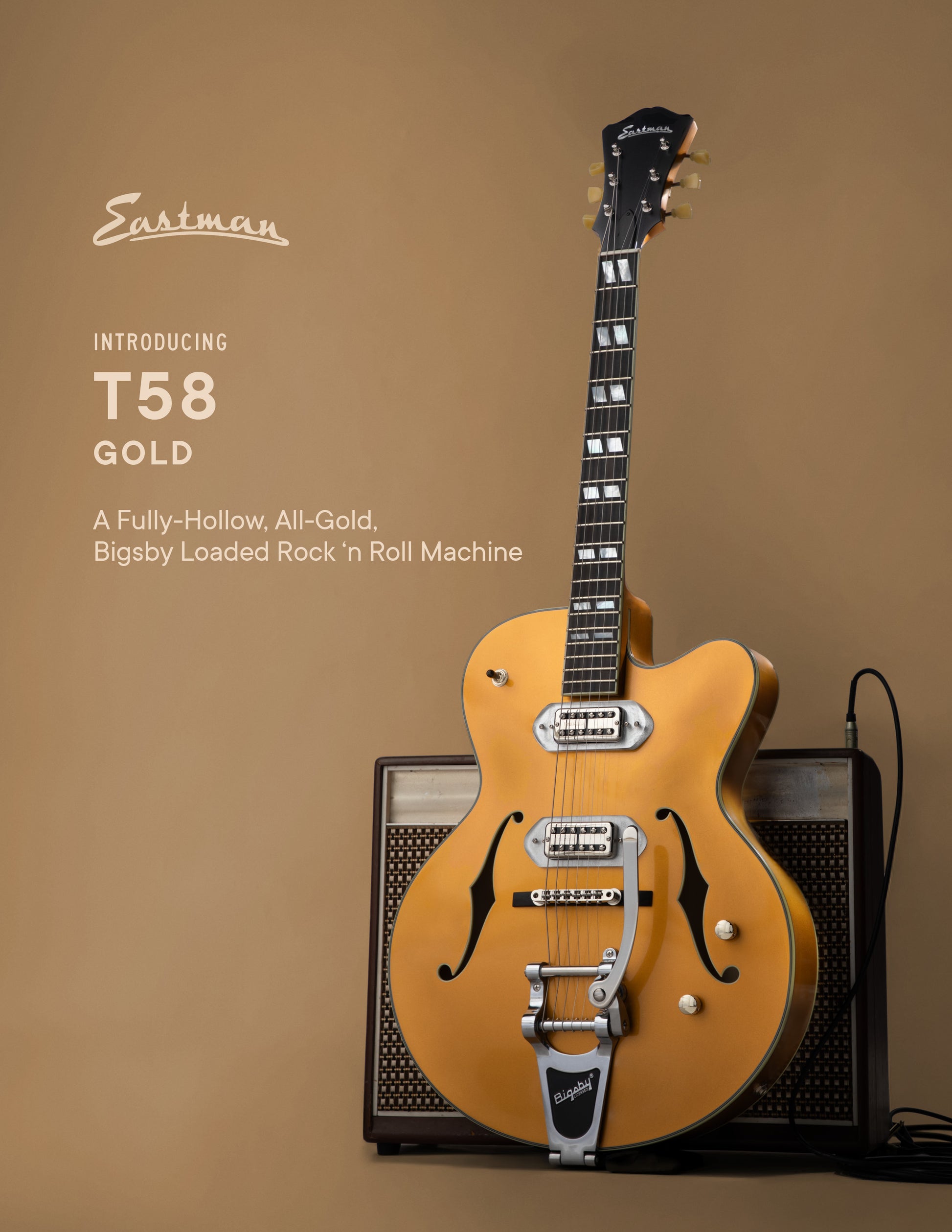 Eastman ﻿T58-GD Gold