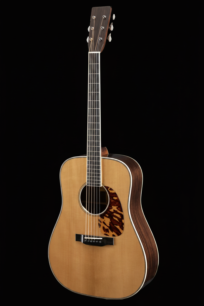 Eastman E20D-TC-LSH Acoustic Guitar - Front View